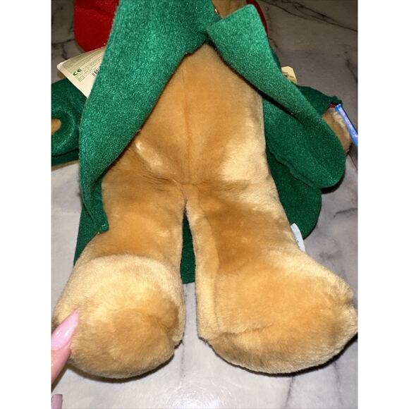 VINTAGE NWT Paddington Bear 17" Plush Book Set Sears 1996 Holiday Teddy - Picture 7 of 11